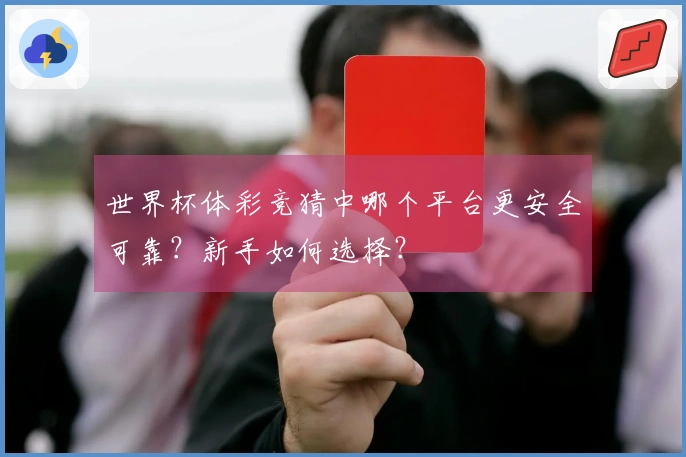 世界杯体彩竞猜中哪个平台更安全可靠？新手如何选择？